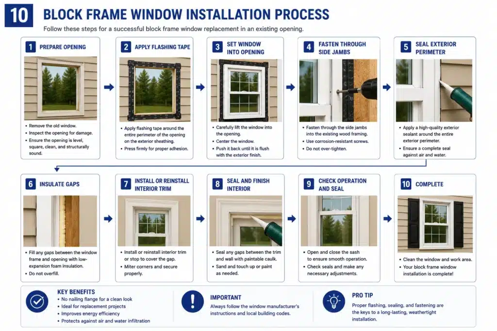 Block Frame Replacement Windows for Old Homes: A Complete Guide for U.S ...