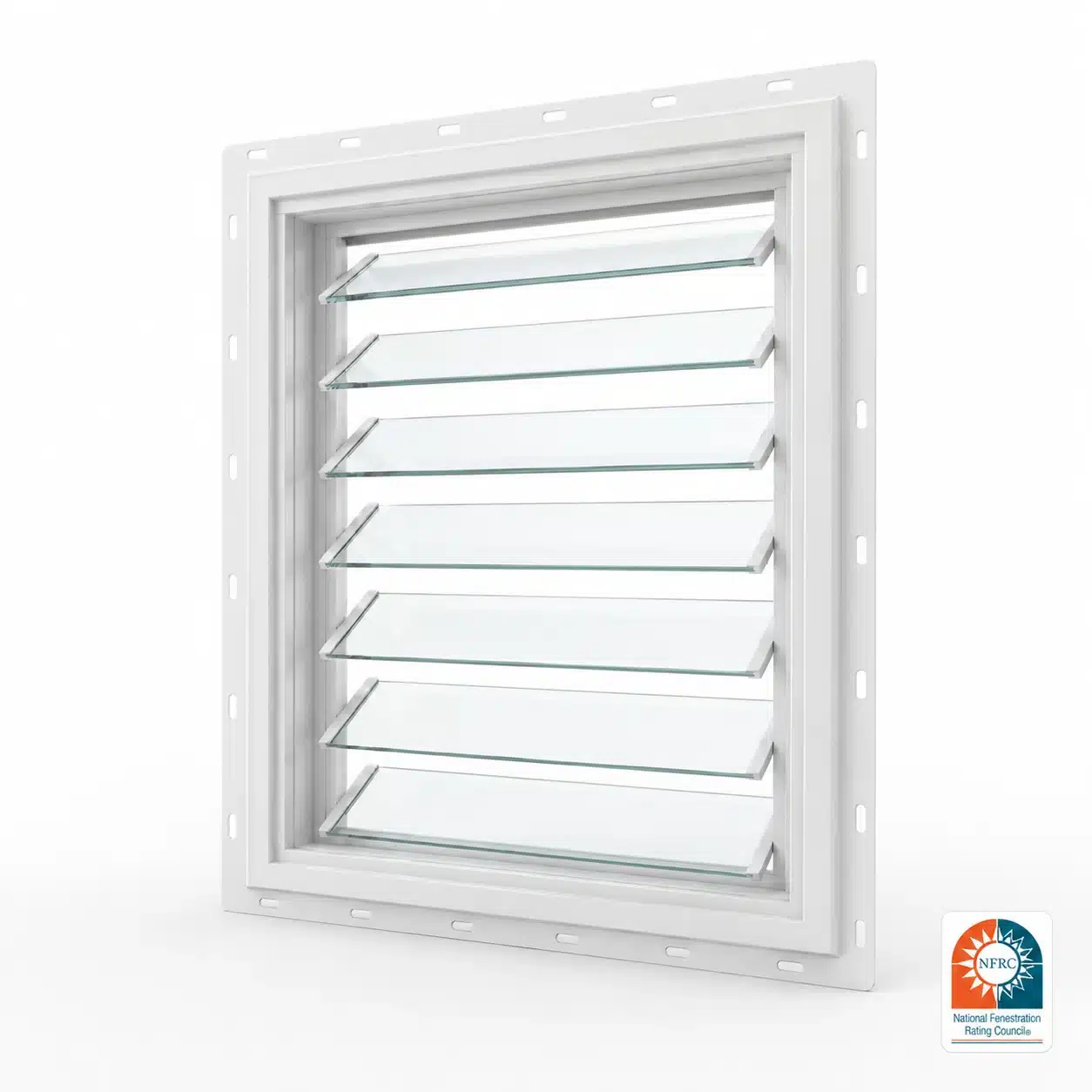 Vinyl Louver Window - Image 2