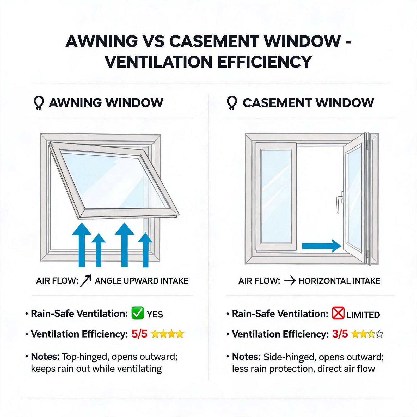 Superwindowhouse Awning Window vs Casement Window:Which Window Style Is Better for Ventilation?awning-vs-casement-window-ventilation-efficiency-comparison-chart