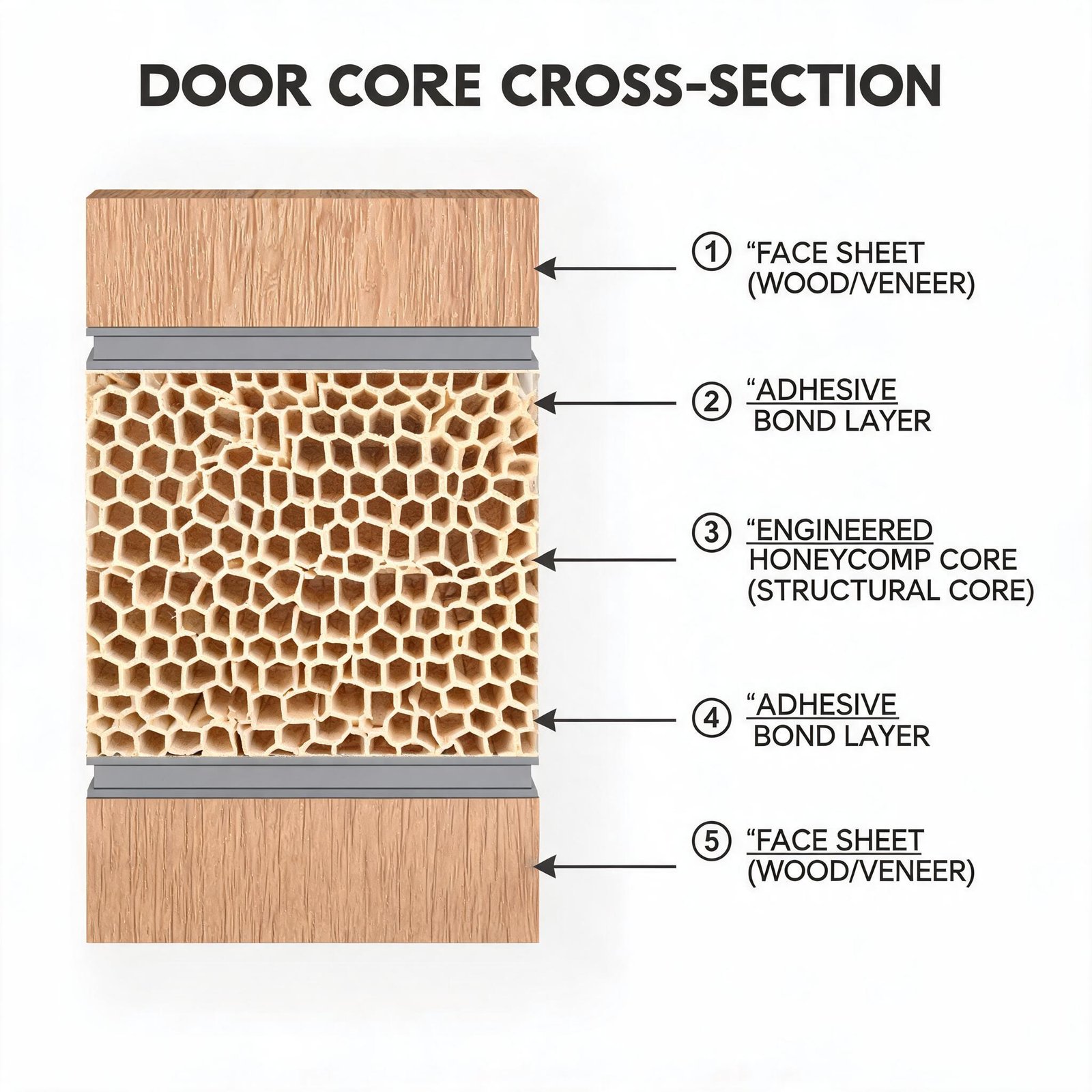 cross-section-of-engineered-door-core-showing-laminated-layers