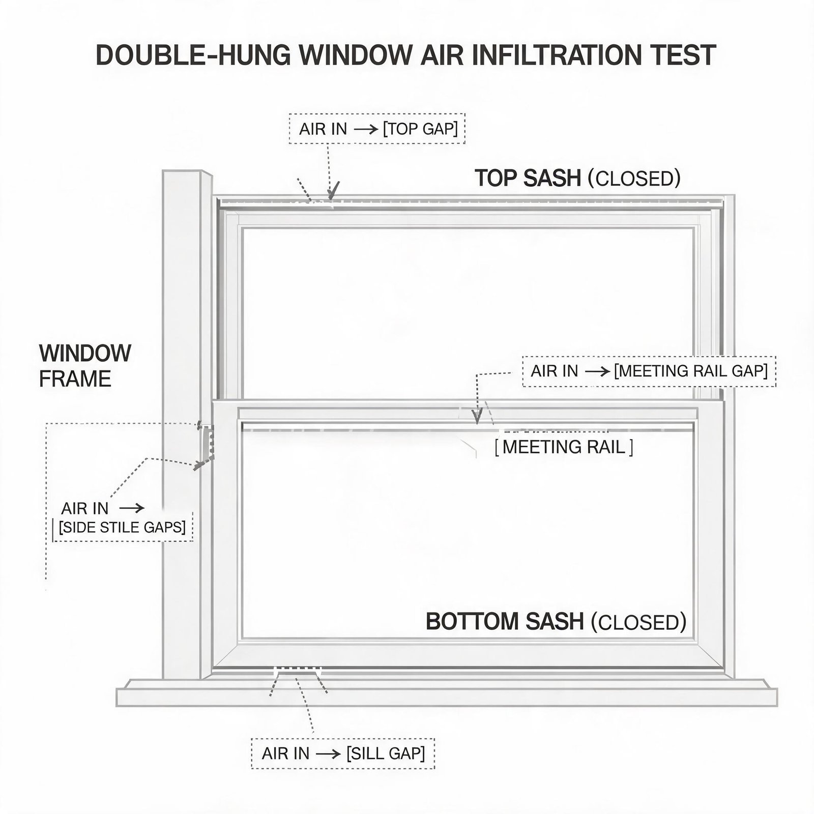 double-hung-window-air-infiltration-test-diagram