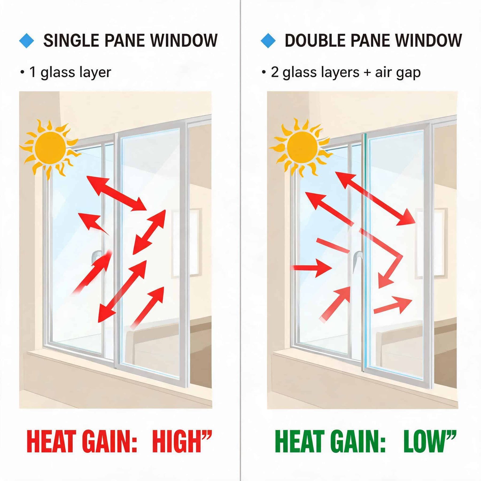 double-pane-window-heat-gain-comparison-diagram