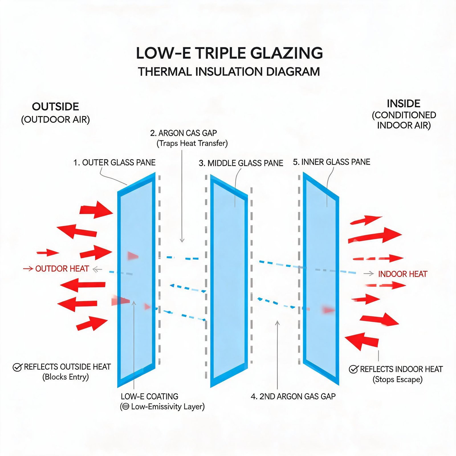 low-e-triple-glazing-thermal-insulation-diagram
