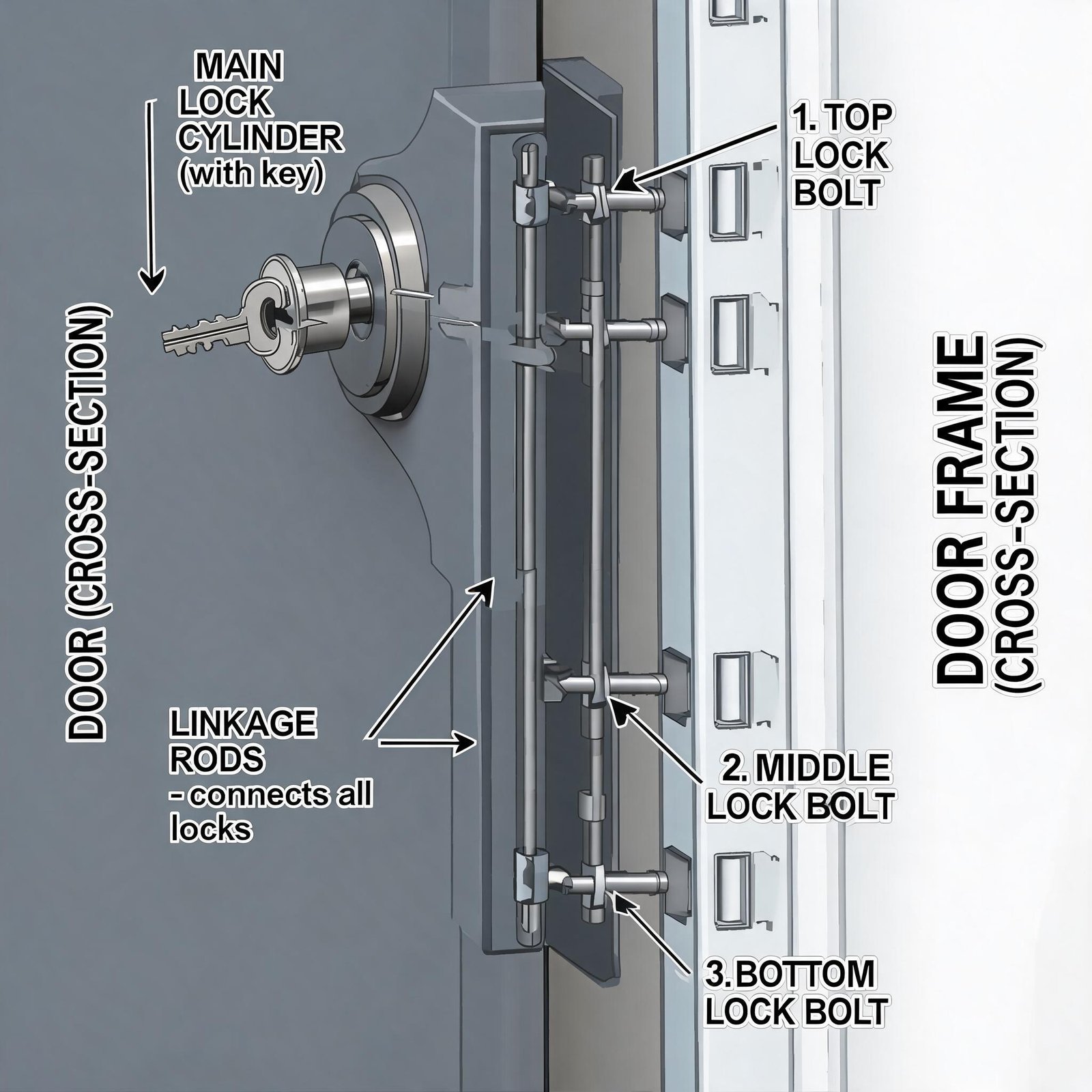 multi-point-locking-mechanism-closeup-cross-section
