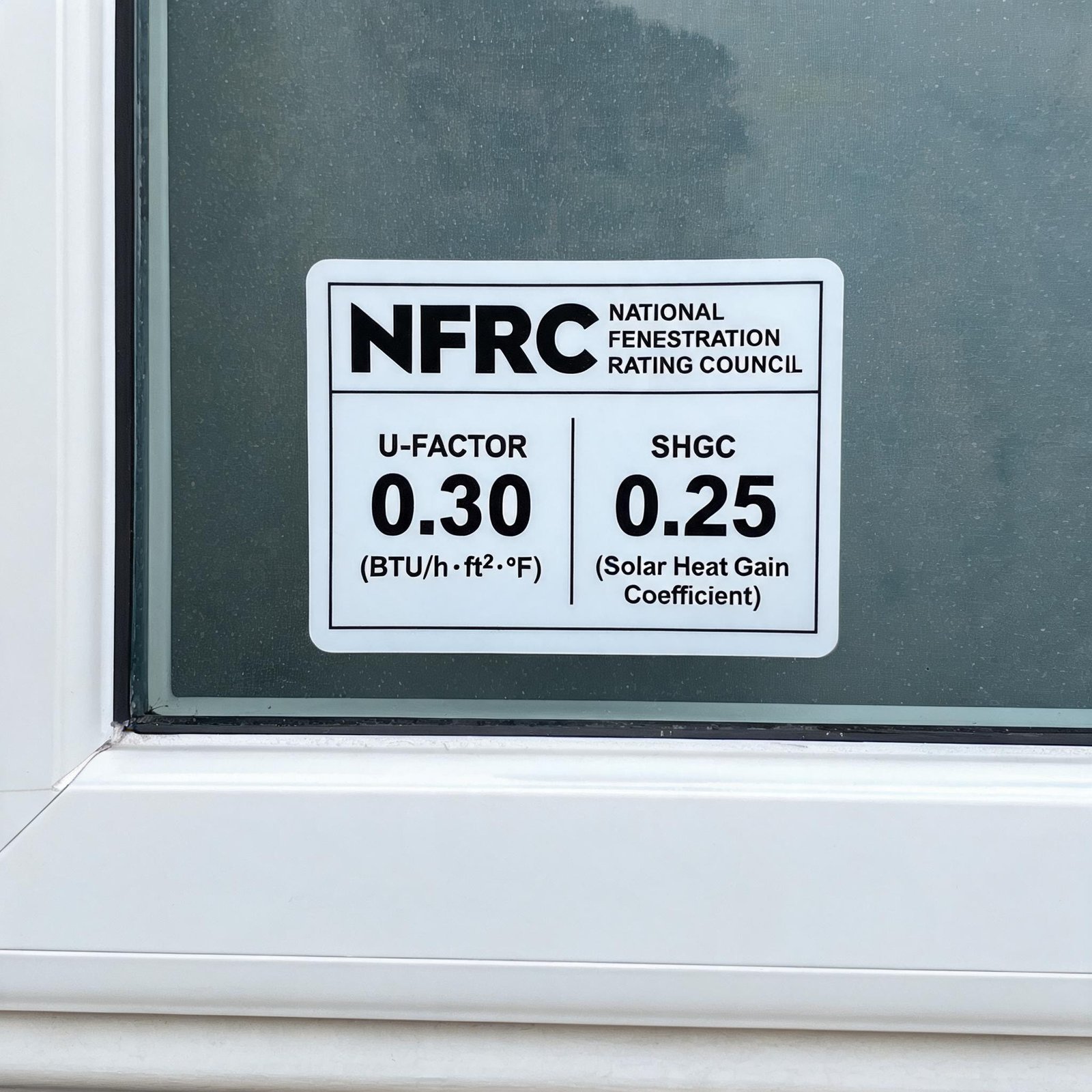 Superwindowhouse Vinyl Double Hung Window Cost: Factory Pricing & Budget Guidenfrc-sticker-on-vinyl-window-showing-u-factor-and-shgc