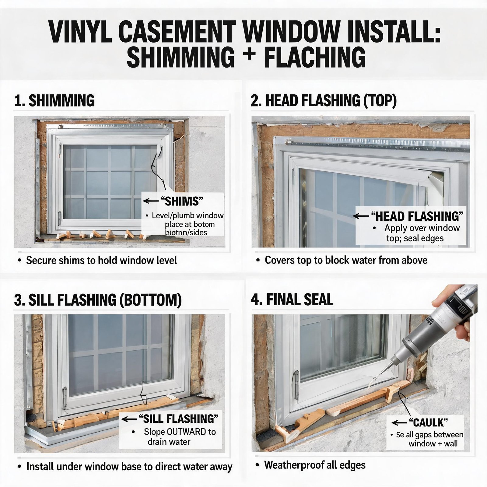 Superwindowhouse What Is a Vinyl Casement Window? A Complete Buyer’s Guidevinyl-casement-window-installation-shimming-flashing-guide