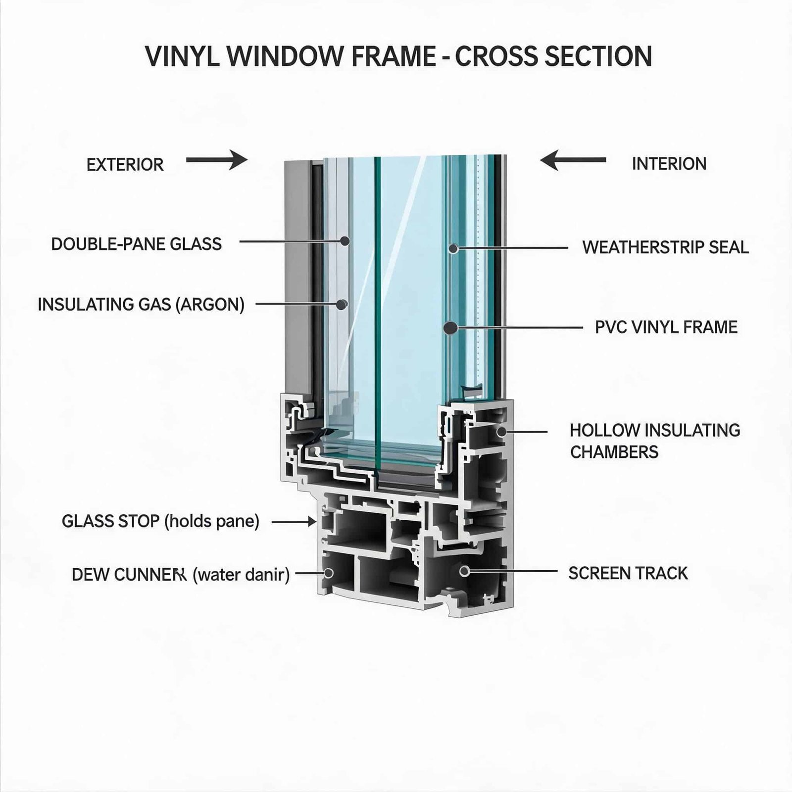 vinyl-window-frame-cross-section-diagramfrom door&window factory