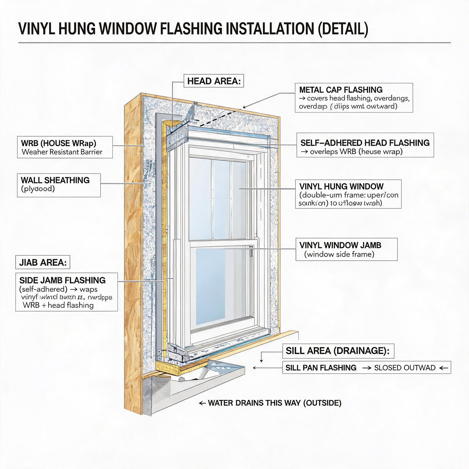 Superwindowhouse Best Applications and Installation Tips for Vinyl Hung Windowswindow-flashing-detail-for-vinyl-hung-window-installation